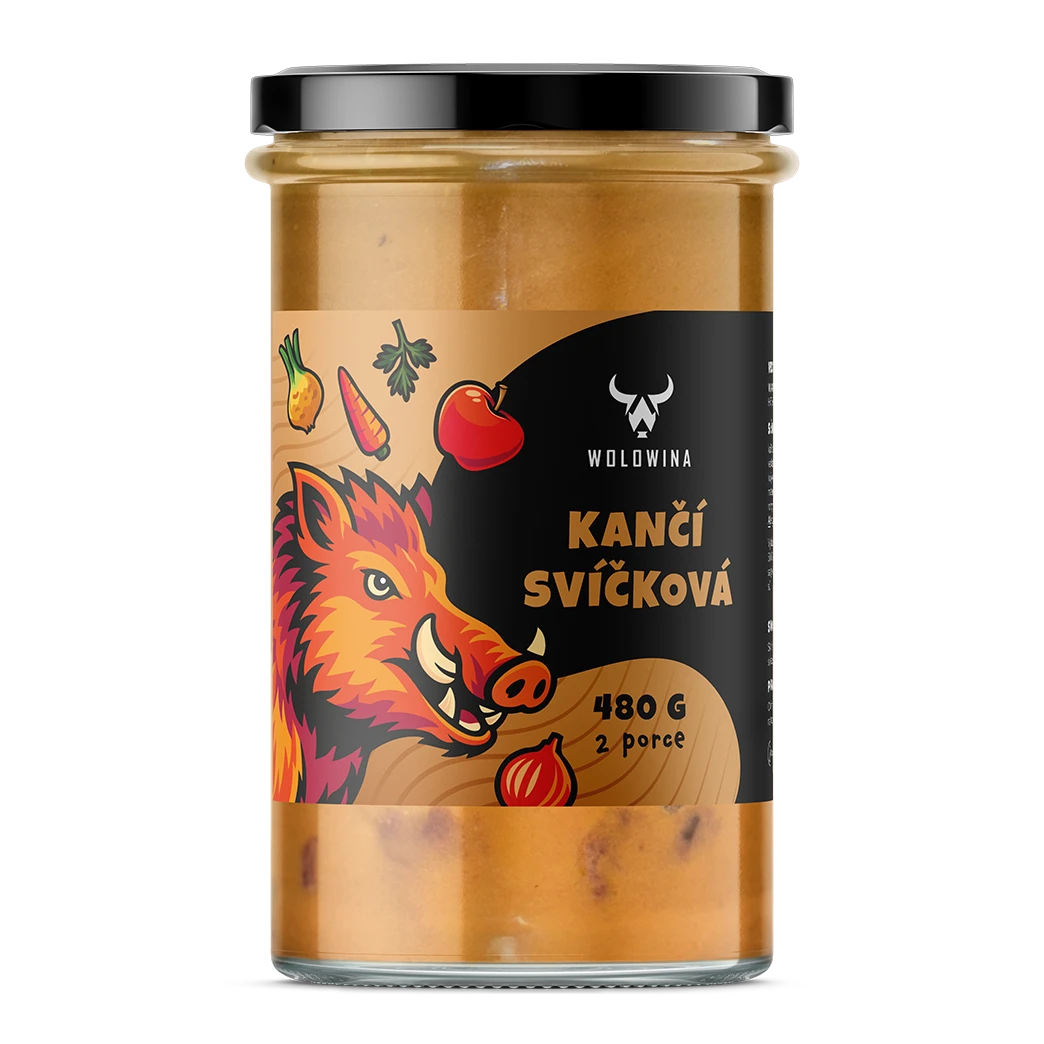 KANČÍ SVÍČKOVÁ Kančí svíčková - Obrázek 1