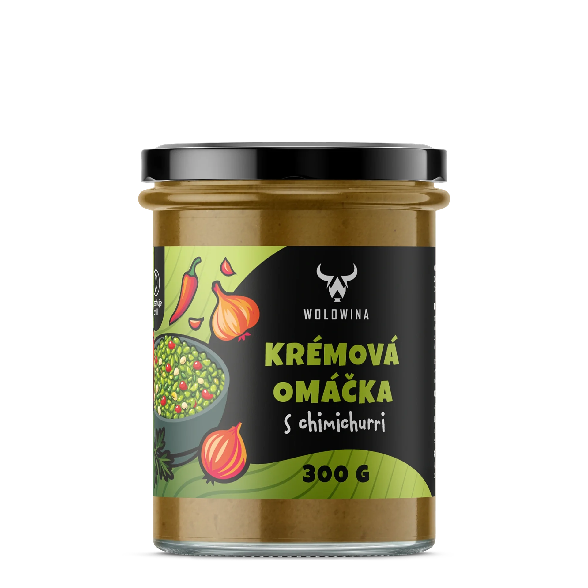 S chimichurri Krémová omáčka s chimichurri - Obrázek 1